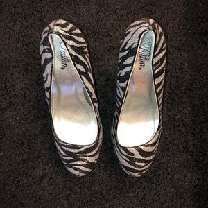 Zebra Print Pumps